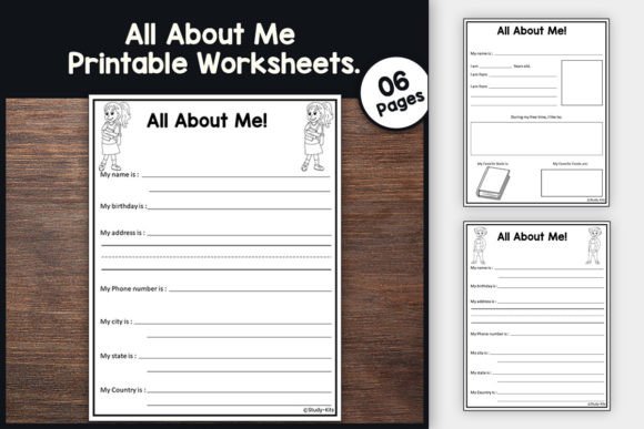 All About Me Printable Worksheets Prek-5: A Practical Resource for Early Self-Expression
