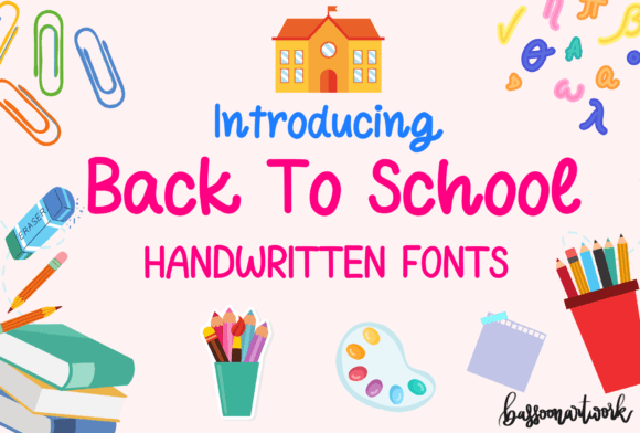 Back to School Handwritten: A Nostalgic Script Font for Educational and Creative Projects