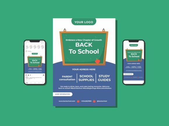Back Too School Bundle Template