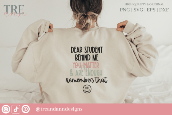 Dear Student Behind Me SVG: A Practical Resource for Educators and Crafters