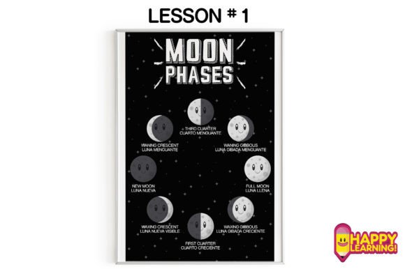 Moon Phases Lesson for Kids: Fun, Colorful & Ready-to-Use Learning Made Easy!