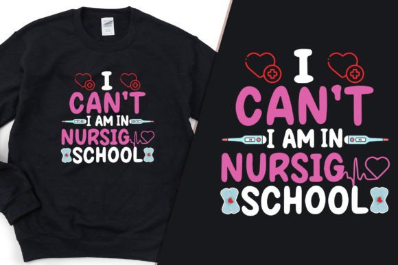 Nursing School Stylish T-Shirt Design: Where Professional Pride Meets Creative Expression