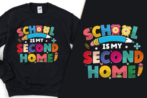 School Harmony Chic Tee Design SVG