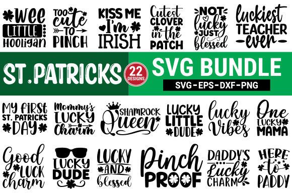 St.Patrick’s SVG Bundle: Your All-in-One Creative Toolkit for Every Irish Celebration