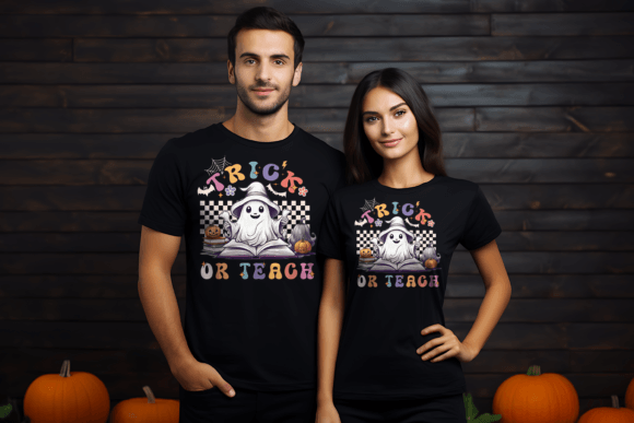 Trick or Teach Groovy Halloween: A Fusion of Retro Style and Modern Creativity